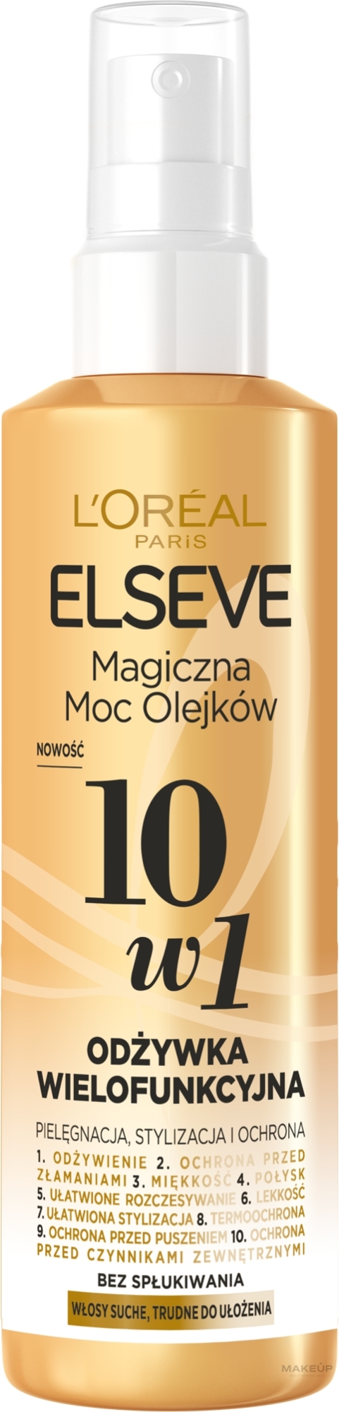 Multifunctional Conditioner 10in1 - L'Oreal Paris Elseve Extraordinary Oil 10 in 1 Multifunctional Conditioner — photo 150 ml