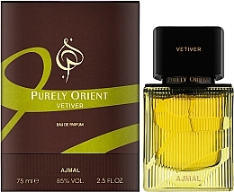 Ajmal Purely Orient Vetiver - Eau de Parfum — photo N3