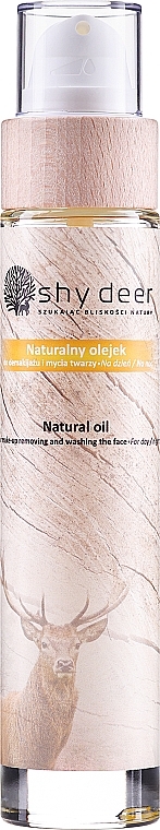 Natural Makeup Remover & Face Cleansing Oil - Shy Deer Natural Oil — photo N1