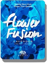 Fragrances, Perfumes, Cosmetics Soothing Lavender Face Sheet Mask - Origins Flower Fusion Lavender Soothing Sheet Mask
