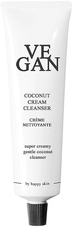 Coconut Makeup Remover - Vegan By Happy Coconut Cream Cleanser — photo N1