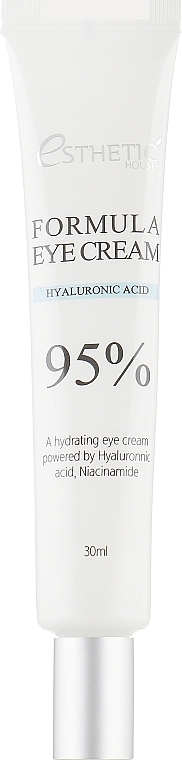 Moisturising Eye Cream with Hyaluronic Acid and Niacinamide - Esthetic House Formula Eye Cream Hyaluronic Acid 95% — photo N2