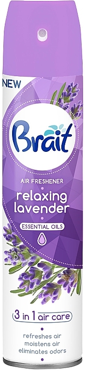Relaxing Lavender Air Freshener - Brait Air Care 3 in 1 — photo N1