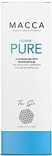 Microparticle Face Cleansing Gel - Macca Clean & Pure Cleansing Gel With Microparticles — photo N2