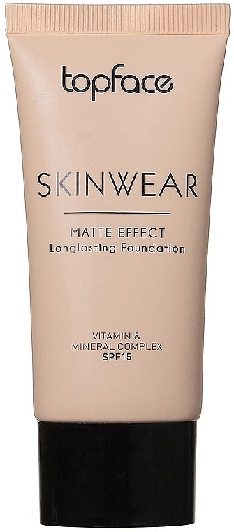 Foundation - Topface Skinwear Matte Effect Foundation SPF15 — photo N1