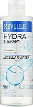 Fragrances, Perfumes, Cosmetics Hyaluronic Acid Micellar Water - Revuele Hydra Therapy 5 In 1 Intense Moisturising Micellar Water