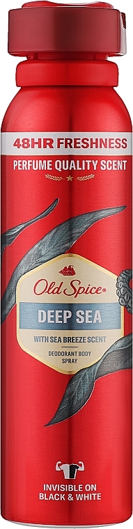 Antiperspirant Deodorant Spray - Old Spice Deep Sea Deodorant Spray — photo N1