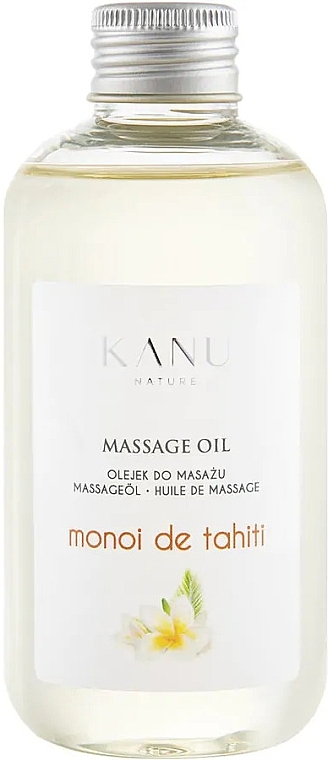 Massage Oil "Monoi de Tahiti" - Kanu Nature Monoi de Tahiti Massage Oil — photo N1