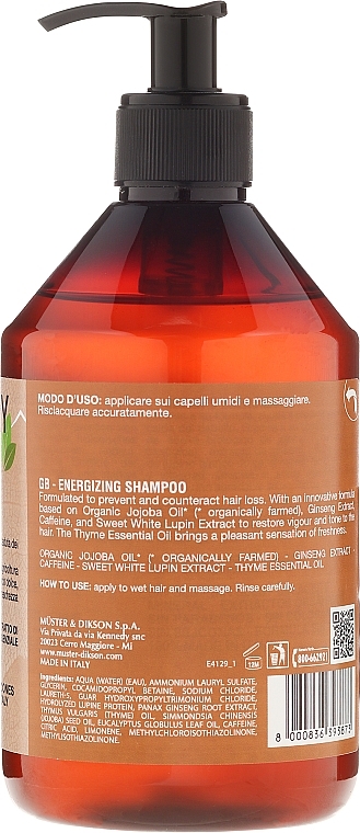 Anti Hair Loss Shampoo - EveryGreen Loss Control Energizing Shampoo — photo N2