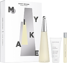 Fragrances, Perfumes, Cosmetics Issey Miyake L'Eau D'Issey - Set (edt/100ml + edt/mini/10ml+ b/lot/50ml)
