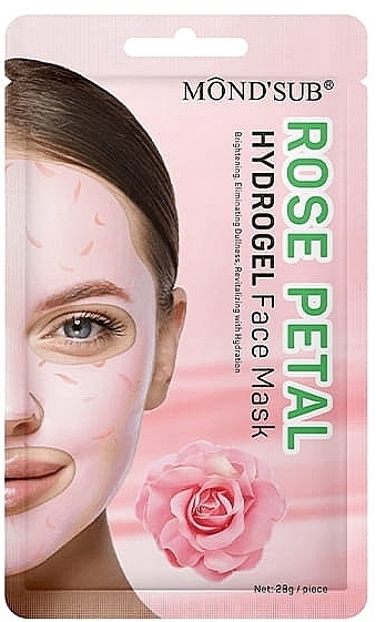 シートマスク - Mond'Sub Rose Petal Hydrogel Face Mask — photo N1