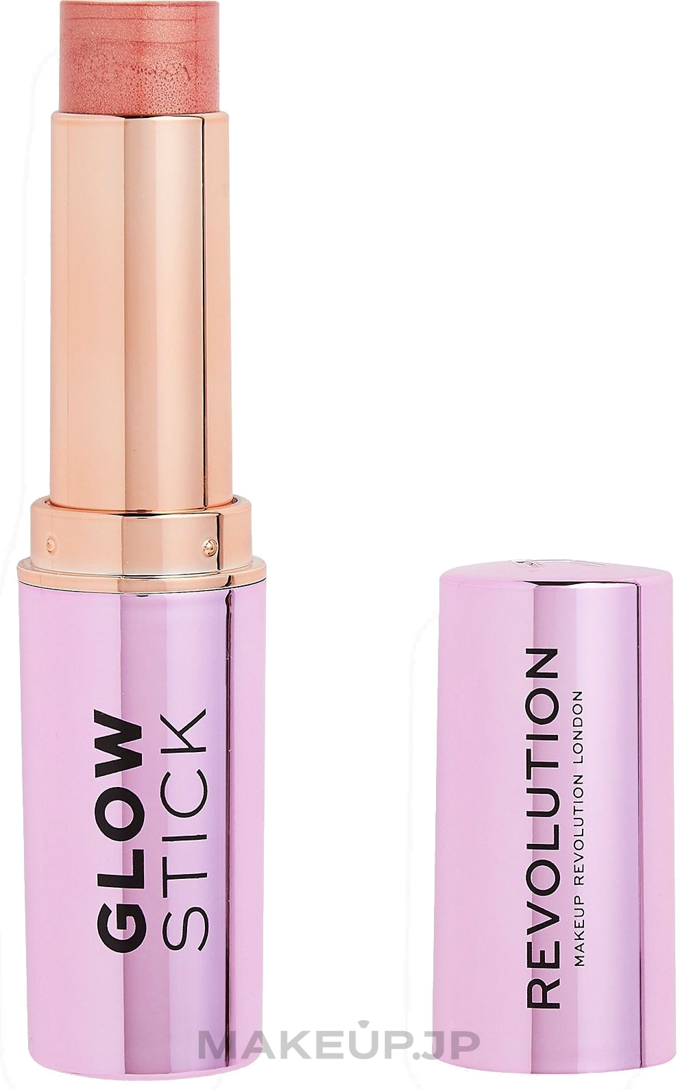 Highlighter Stick - Makeup Revolution Fast Base Glow Stick Highlighter — photo Rose