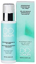 Massage Gel - Lovium Aphrodisiac Massage Gel Oil-Free — photo N1