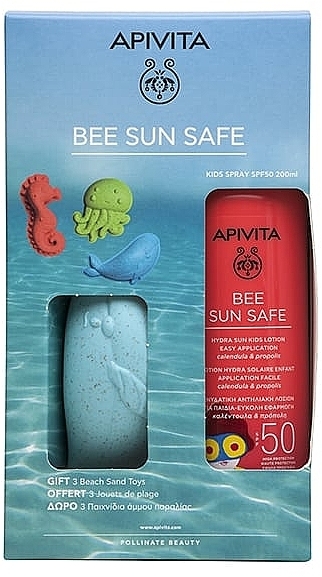 Set - Apivita Bee Sun Safe (sun/spray/200ml + toy/3szt) — photo N2