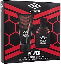 Umbro Power Gift Set - Set (edt/100ml + sh/gel/150ml) — photo N1