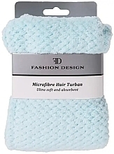 Towel-Turban 30147, blue - Top Choice — photo N2