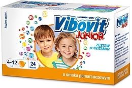 Fragrances, Perfumes, Cosmetics Dietary Supplement with Orange Flavor - Vibovit Junior