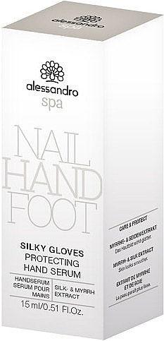 Hand Seum - Alessandro International Spa Silky Gloves Protecting Hand Serum — photo N2