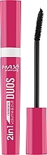 Fragrances, Perfumes, Cosmetics Lash Mascara 2-in-1 - Maxi Color 2in1 Duos Volume&Curl