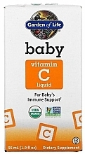 Fragrances, Perfumes, Cosmetics Liquid Vitamin C for Babies - Garden Of Life Baby Liquid Vitamin C