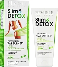 Fat Burning Cream Mask - Revuele Slim & Detox Cream Mask Fat Burner — photo N2