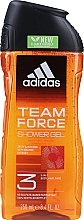 Adidas Team Force Shower Gel 3-In-1 - Shower Gel — photo N1