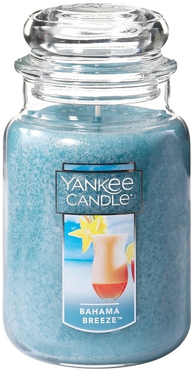 Candle in a Glass Jar - Yankee Candle Bahama Breeze — photo N1