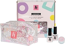 Fragrances, Perfumes, Cosmetics Set - Hi Hybrid Unicorn 2020 (top/5ml + base/5ml + glitter/1.5g + bag)