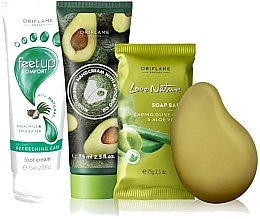 Fragrances, Perfumes, Cosmetics Set - Oriflame (soap/75g + h/cr/75ml + f/cr/75ml)