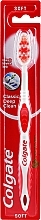 Toothbrush Soft Classic, red - Colgate Classic Deep Clean Soft — photo N1