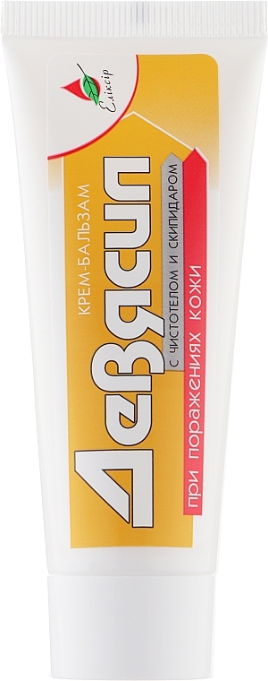 Elecampane Cream Balm with Celandine & Turpentine for Skin Lesions - Elixir — photo N1
