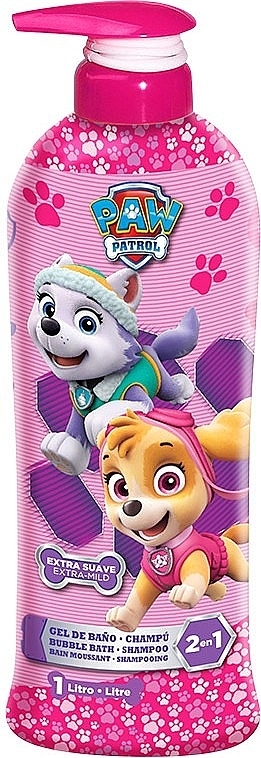 Bath Foam-Shampoo "Rose" - Nickelodeon Paw Patrol — photo N5