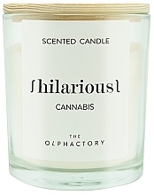 Fragrances, Perfumes, Cosmetics Cannabis Scented Candle - Ambientair The Olphactory Hilarious Cannabis Candle