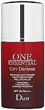 Fragrances, Perfumes, Cosmetics Face Serum - Dior One Essential City Defense Toxin Shield Pollution UV SPF50