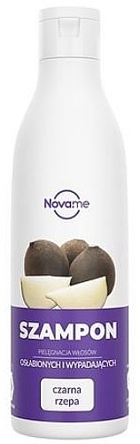 Strengthening Black Turnip Shampoo - Novame — photo N6