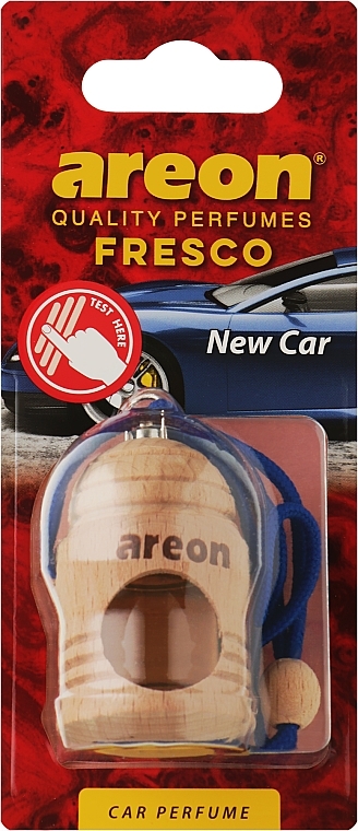 Car Air Freshener 'New Car' - Areon Fresco New Car — photo N1