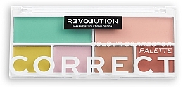 Face Corrector Palette - Relove By Revolution Correct Me Palette  — photo N1