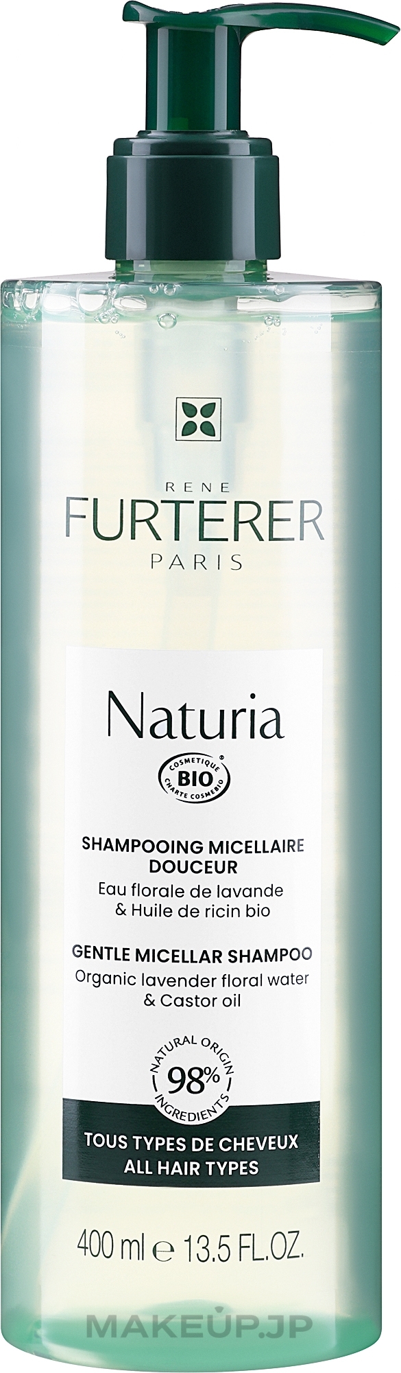 Micellar Shampoo - Rene Furterer Naturia Gentle Micellar Shampoo — photo 400 ml