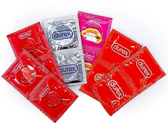 Mix Condoms, 12 pcs. - Durex Love Mix Condoms — photo N2