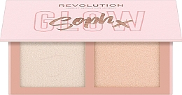 Fragrances, Perfumes, Cosmetics Highlighter - Makeup Revolution X Soph Face Palette Duo