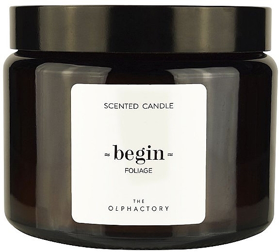 Scented Candle in a Jar - Ambientair The Olphactory Begin Foliage Candle — photo N2