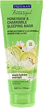 Fragrances, Perfumes, Cosmetics Facial Night Mask "Butternut Melon & Chamomile" - Freeman Feeling Beautiful Mask