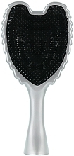 Fragrances, Perfumes, Cosmetics Hair Brush - Tangle Angel Brush Silver Black