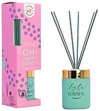 Fragrances, Perfumes, Cosmetics Reed Diffuser - La Casa de Los Aromas Reed Diffuser Messages Pinky Cloud