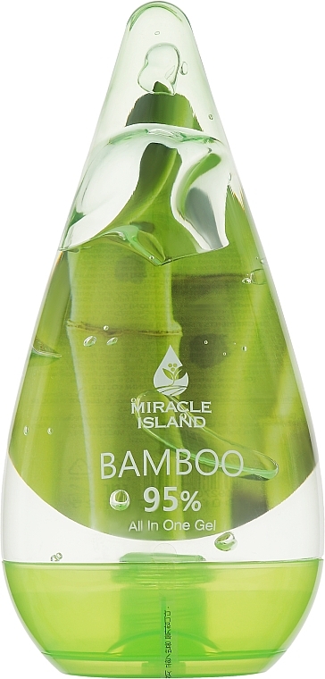Face, Hair & Body Gel "Bamboo" - Miracle Island Bamboo 95% All In One Gel — photo N4