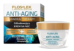 Fragrances, Perfumes, Cosmetics Night Face Cream - Floslek Anti-Aging Mineral Therapy Night Cream