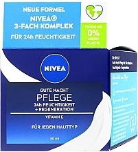 Fragrances, Perfumes, Cosmetics Night Face Cream - Nivea Goodnight Care Cream