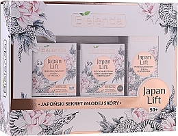 Fragrances, Perfumes, Cosmetics Set - Bielenda Japan Lift 50+ (cr/50ml + cr/50ml + serum/30ml)