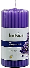 Scented Candle "Lavender", 120/58 mm - Bolsius True Scents Candle — photo N1