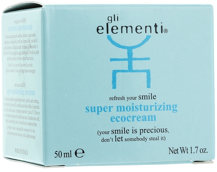 Super Moisturizing EcoCream - Gli Elementi Super-moisturizing Ecocream — photo N2